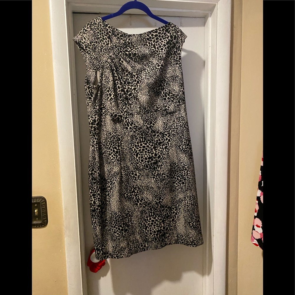 Calvin Klein animal print dress need